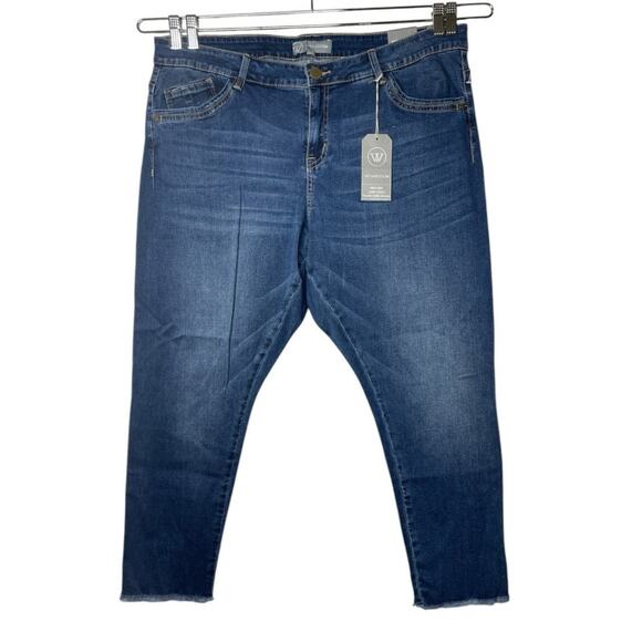 Wit‎ & Wisdom Highrise Luxe Touch Seamless Ankle Skimmer Jeans Plus Size 20W - Picture 9 of 9